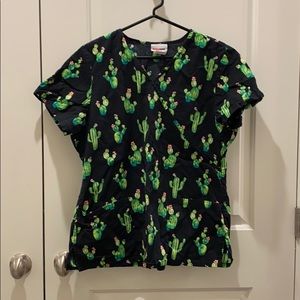 Cactus scrub top